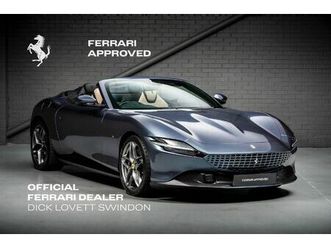 ferrari roma 3.8t v8 spider f1 dct euro 6 (start/stop) 2dr