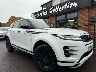 2019 land rover range rover evoque 2.0 p250 r- dynamic