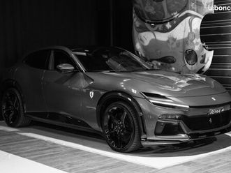 ferrari purosangue v12 6.5l 725cv | configuration confidentielle entretien sur demande uniquement