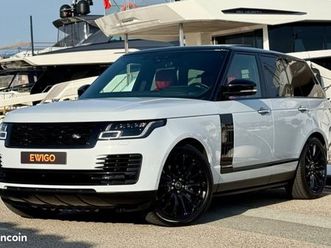 land rover range rover l405 facelift p525 autobiography 5.0 v8 525ch supercharged options++ tva recup soit 48825 ht