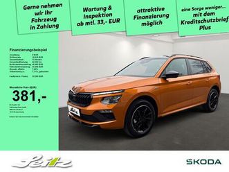 skoda kamiq 1.5 tsi monte carlo *pano*sitzh*appcon*