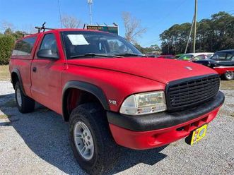1999 dodge dakota reg. cab 6-ft. bed 4wd