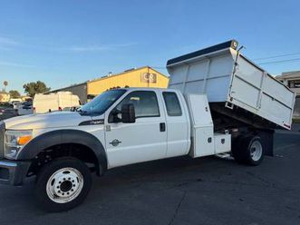 2016 ford f450 dump truck, 71k mi, carb compliant 6.7 diesel