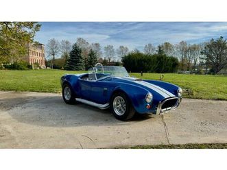 1992 ac cobra bleu manuel, 4 vitesses conduite à gauche i...