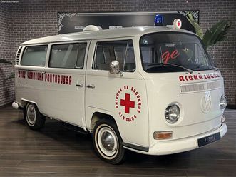 vw type 2 ambulância cruz vermelha março/80