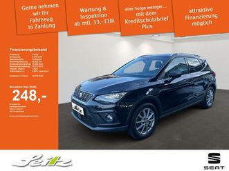 seat arona 1.0 tsi xcellence led. rückfahrkamera. ein
