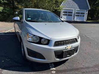 2015 chevrolet sonic lt auto sedan