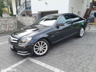 mercedes-benz klasa c 180 coupe blueefficiency