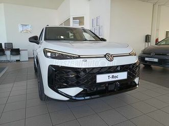 volkswagen t-roc 1.5 etsi r-line dsg új modell készletről!