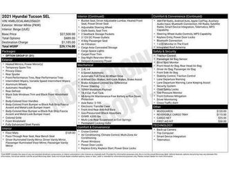 2021 hyundai tucson sel