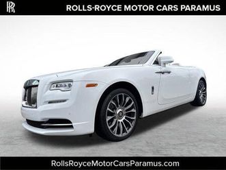 certified 2021 rolls-royce dawn convertible