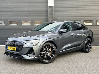 audi e-tron sportback - 50 quattro s edition 71 kwh | luchtvering | pano | stoelverw. | leder | 21