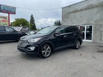 2013 hyundai santa fe awd 4dr 3.3l auto xl ltd w/unvented seat