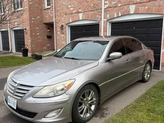 hyundai genesis 2012 v6 – very clean, low km, runs perfect