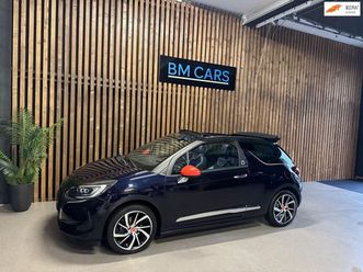 ds 3 cabrio - 1.2 puretech so chic airco, leer, navigatie