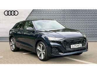 audi q8 55 tfsi quattro black edition 5dr tiptronic suv 2025, 3294 miles, £66413 - 32972770 - exchangeandmart.co.uk