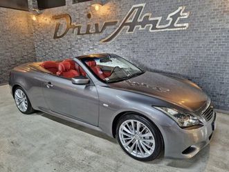 infiniti g37 g37s cabriolet 3.7l v6 320ch gt premium bva