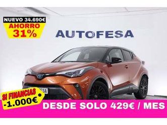 toyota c-hr 2.0 hybrid auto kaji edition 180cv 5p # navy,cuero,faros led,camara trasera