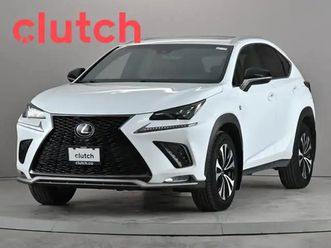 2019 lexus nx 300 f sport awd w/ heated front seats, rearview ca