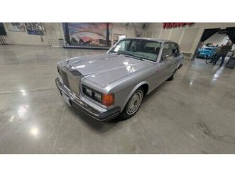 1990 rolls-royce silver spirit ii