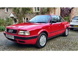 1992 audi 80 rouge automatique, 4 vitesses conduite à dro...