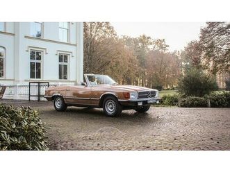 1972 mercedes sl class oranje automatique, 4 vitesses con...