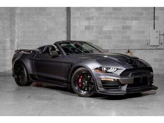 used 2022 ford mustang super snake speedster