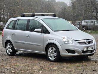 7 seater vauxhall zafira 1.6 petrol manual in clean condition. mot november 2026