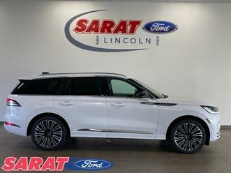 new 2025 lincoln aviator black label awd