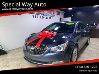 2015 buick lacrosse leather 4dr sedan every one get approved 0 down