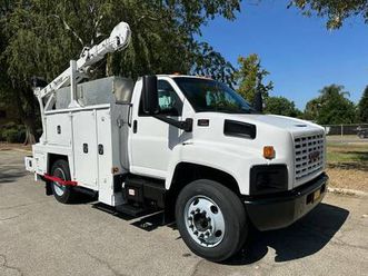 2007 gmc topkick c7500 mechanics truck with compressor crane -we finance a