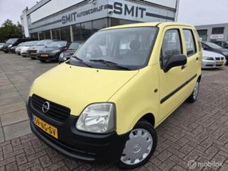 opel agila 1.0-12v enjoy 5drs/trekhaak/apk 9-'26 — opel — marktplaats