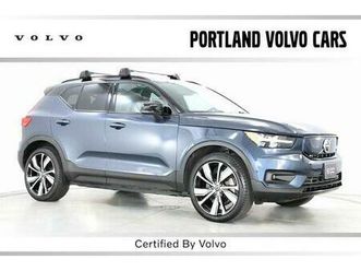 certified 2022 volvo xc40 recharge pure electric p8 twin plus