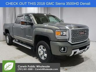 used 2018 gmc sierra 3500 denali