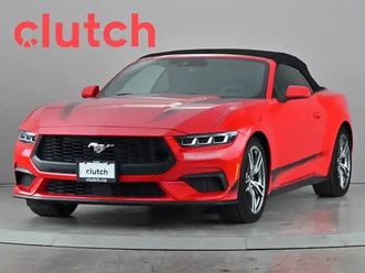 2024 ford mustang ecoboost premium w/ apple carplay, heated fron
