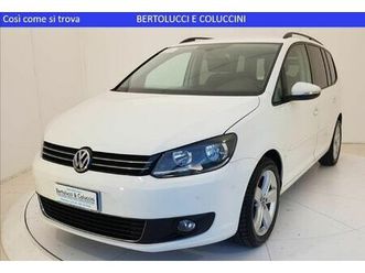 volkswagen touran 1.6 tdi comfortline del 2012 usata a massarosa