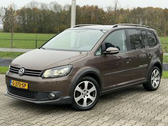 volkswagen touran cross - 1.4 tsi automaat, navi, clima, xenon, trekhaak, cruise, nette staat