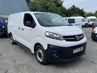 vauxhall vivaro 1.5 turbo d 2900 dynamic panel van 6dr diesel manual l2 h1 euro 6 (start/stop) (100 ps)