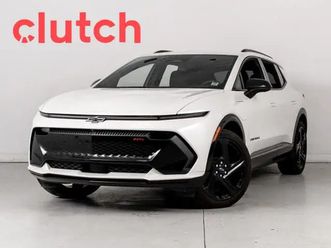 2024 chevrolet equinox ev rs w/ nav, heated front seats, rearvie