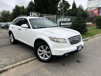infiniti fx35 3.5 v6 aut hófehér+gyári állapot+...