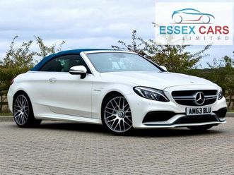 mercedes-benz c-class c63 amg blue ocean limited edition (premium) cabriolet auto -