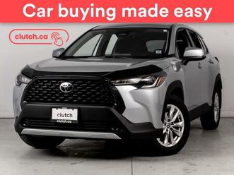 used 2024 toyota corolla cross le awd w/ heated seats, apple carplay, rear view camera