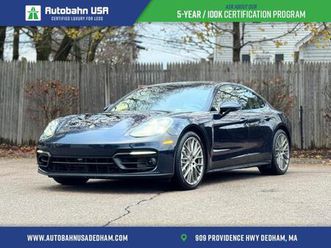 used 2022 porsche panamera 4 platinum edition