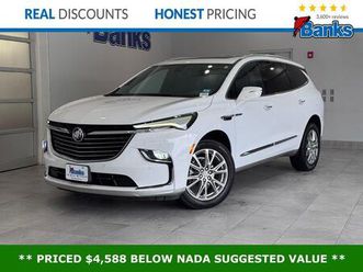 certified 2023 buick enclave essence awd