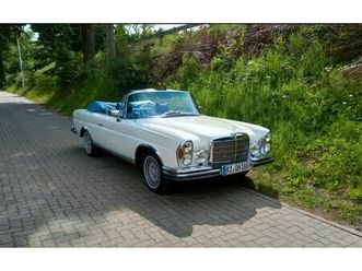 oltimer mercedes benz 220 seb w111 werkscabriolet