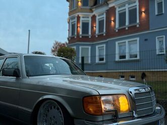 mercedes benz s klasse w126 560 sel luftfahrwerk