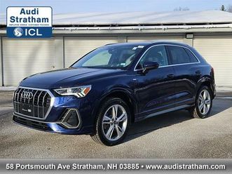 certified 2021 audi q3 45 s line premium plus