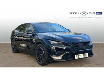 peugeot 408 1.6 12.4kwh gt fastback 5dr petrol plug-in hybrid e-eat euro 6 (start/stop) (225 ps)