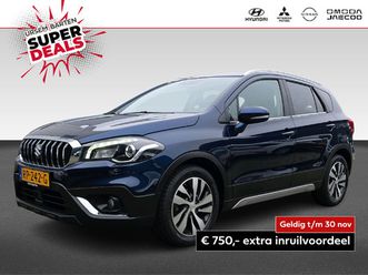 suzuki s-cross 1.4 boosterjet high executive | automaat | pano | stoelverwarming | volleder | trekhaak | navigatie | adaptive cruisecontrol |