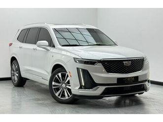 2020 cadillac xt6 premium luxury, cadillac service history, 1 year warranty, gcc